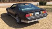 Flat black 1986 Chevrolet Camaro Z28 automatic For Sale (8)