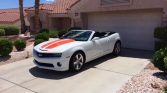 5th gen Summit White 2012 Chevrolet Camaro low miles For Sale