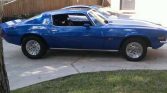 2nd gen blue 1970 Split Bumper Chevrolet Camaro Z28 For Sale