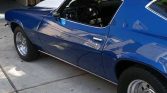 2nd gen blue 1970 Split Bumper Chevrolet Camaro Z28 For Sale