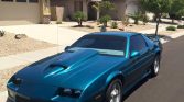 3rd generation blue 1991 Chevrolet Camaro V8 For Sale