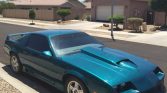 3rd generation blue 1991 Chevrolet Camaro V8 For Sale