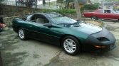 4th generation green 1996 Chevrolet Camaro V6 5spd For Sale