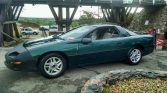 4th generation green 1996 Chevrolet Camaro V6 5spd For Sale