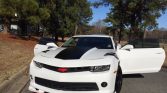 5th gen white 2014 Chevrolet Camaro RS V6 automatic For Sale