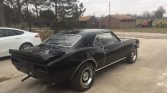 1st gen classic black 1967 Chevrolet Camaro 4spd For Sale