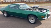 2nd gen green 1972 RS Split Bumper Chevrolet Camaro For Sale