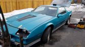 3rd generation blue 1984 Chevrolet Camaro Z28 For Sale