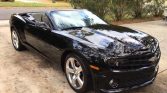 5th gen black 2011 Chevrolet Camaro V8 convertible For Sale