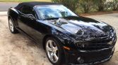 5th gen black 2011 Chevrolet Camaro V8 convertible For Sale