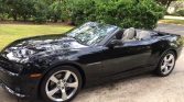 5th gen black 2011 Chevrolet Camaro V8 convertible For Sale