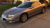 4th generation Pewter 1999 Chevrolet Camaro V6 For Sale