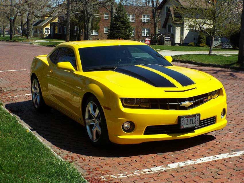 5th gen yellow 2010 Chevrolet Camaro SS/2SS 6spd For Sale. 