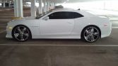5th generation white 2011 Chevrolet Camaro RS SS For Sale