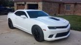White 2014 Chevrolet Camaro SS LS3 6.2 V8 automatic For Sale