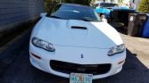 4th gen white 2002 Chevrolet Camaro SS automatic For Sale