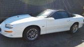 4th gen white 2002 Chevrolet Camaro SS automatic For Sale