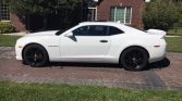 5th gen white 2012 Chevrolet Camaro SS V8 automatic For Sale