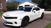 5th gen white 2012 Chevrolet Camaro SS V8 automatic For Sale