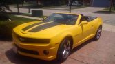 Yellow 2011 Chevrolet Camaro SS convertible 6spd For Sale