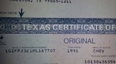 3rd generation 1991 Chevrolet Camaro Rally Sport For Sale