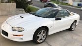 4th gen white 1999 Chevrolet Camaro SS 6spd manual For Sale