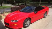 4th generation red 1999 Chevrolet Camaro Z28 LS1 V8 For Sale