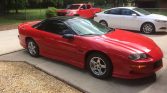 4th generation red 1999 Chevrolet Camaro Z28 LS1 V8 For Sale