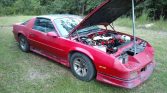 3rd generation red 1991 Chevrolet Camaro automatic For Sale