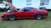 3rd generation red 1991 Chevrolet Camaro automatic For Sale