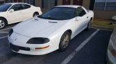 4th gen white 1995 Chevrolet Camaro V8 automatic For Sale