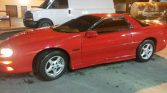 4th gen red 1999 Chevrolet Camaro V6 automatic For Sale