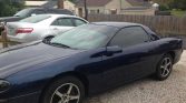 4th generation Metallic Blue 1999 Chevrolet Camaro For Sale