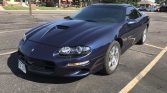 Navy Blue Metallic 2000 Chevrolet Camaro SS 6spd For Sale