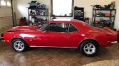 1st generation red 1968 Chevrolet Camaro 4spd For Sale