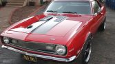 1st generation red 1968 Chevrolet Camaro automatic For Sale