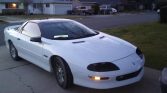 4th generation white 1995 Chevrolet Camaro Z28 For Sale