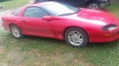 4th gen red 1996 Chevrolet Camaro V6 automatic For Sale