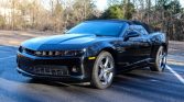 5th gen black 2014 Chevrolet Camaro RS Convertible For Sale