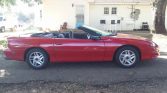 4th gen red 2001 Chevrolet Camaro convertible For Sale