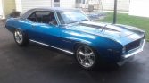 Viper Blue Metallic 1969 Chevrolet Camaro RS Z28 For Sale