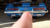 Viper Blue Metallic 1969 Chevrolet Camaro RS Z28 For Sale