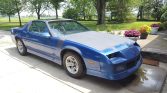 3rd gen blue 1990 Chevrolet Camaro RS automatic For Sale