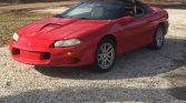 4th generation red 2000 Chevrolet Camaro SS T-top For Sale