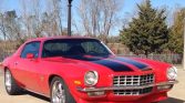 2nd gen classic red 1973 Chevrolet Camaro automatic For Sale