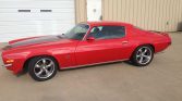 2nd gen classic red 1973 Chevrolet Camaro automatic For Sale