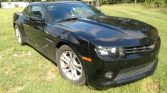 5th gen black 2015 Chevrolet Camaro automatic For Sale