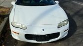 4th gen white 2001 Chevrolet Camaro V6 manual For Sale