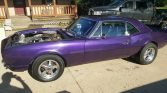 1st generation purple 1967 Chevrolet Camaro For Sale