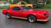 3rd gen red 1986 Chevrolet Camaro Z28 5spd manual For Sale